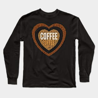 I Heart Coffee Long Sleeve T-Shirt